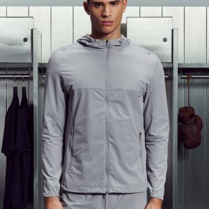 Active Windbreaker in Mid Grey