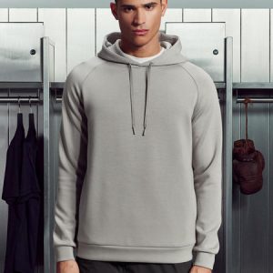Soft Interlock Active Hoodie in Stone