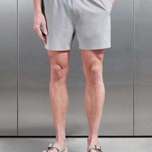 Essential Drawstring Swim Short in Stone