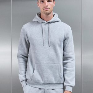 Essential Hoodie in Marl Grey