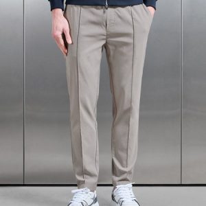 Essential Nylon Trouser in Stone