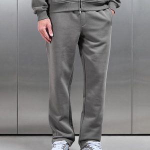 Essential Straight Leg Jogger in Grey