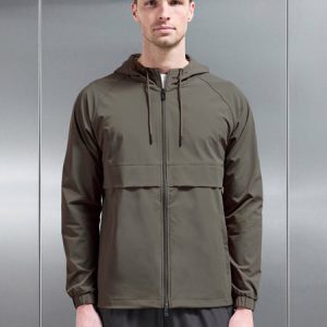 Flex Shell Windbreaker in Olive