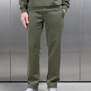 Interlock Jersey Straight Leg Jogger in Sage