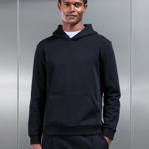 Jersey Hoodie In Black