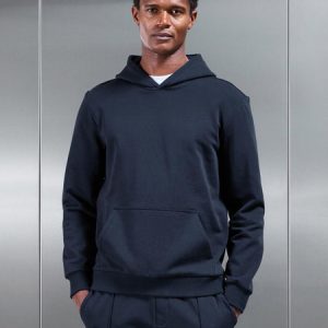 Jersey Hoodie In Navy