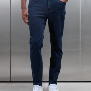 Slim Fit Denim Jeans in Navy