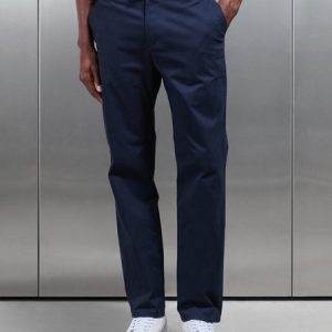 Regular Fit Chino Trouser in Navy