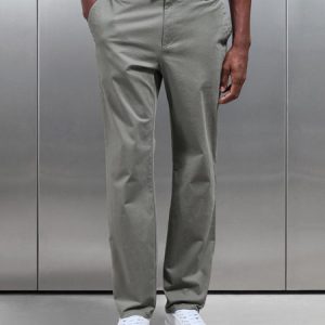 Regular Fit Chino Trouser in Olive