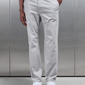 Regular Fit Chino Trouser in Stone