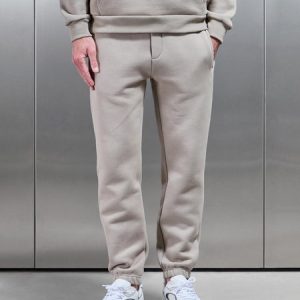 Relaxed Fit Jogger in Stone