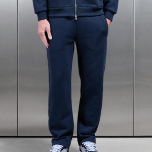 Relaxed Fit Straight Leg Jogger in Navy