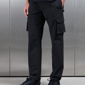 Relaxed Fit Utility Cargo Pant in Black