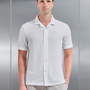 Resort Revere Collar Shirt in White