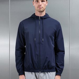 Shell Windbreaker in Navy